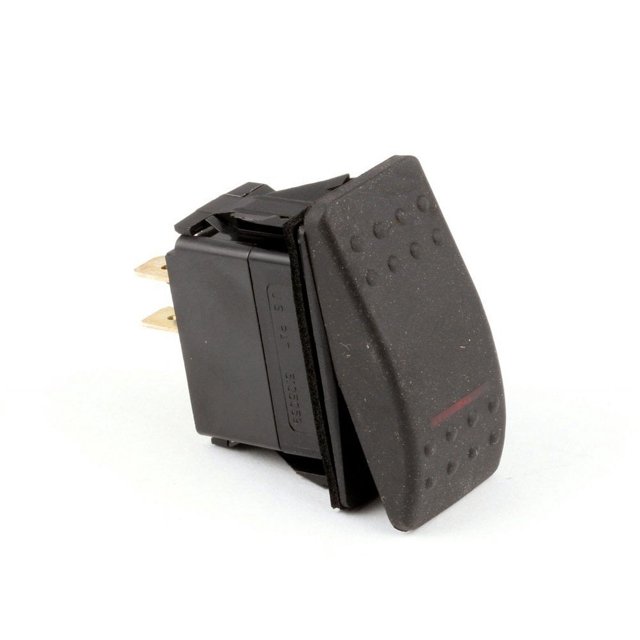 CMA Dish Machines 15524.00 Power Rocker Switch, Red, 125V