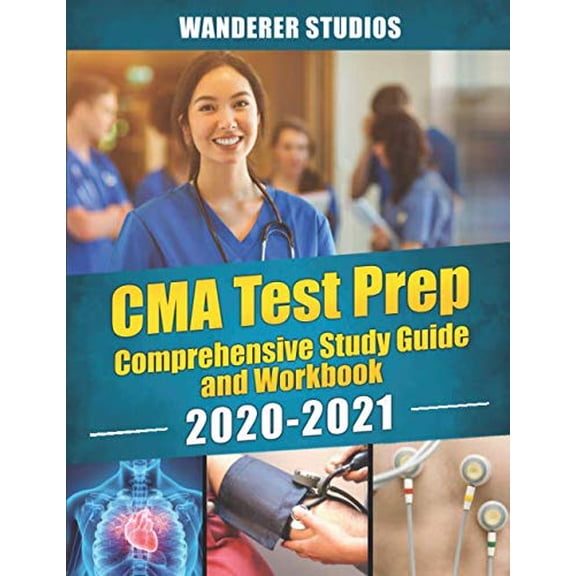 Pre-Owned CMA Test Prep - Comprehensive Study Guide and Workbook, 2020-2021 Paperback