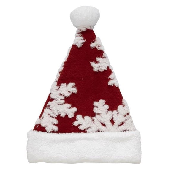 Dyno Christmas Snowflake 17 in. Snowflake Santa Hat 1 pk