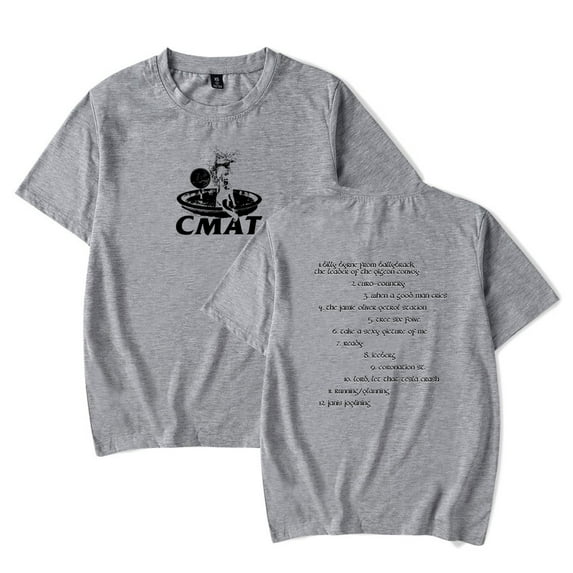 CMAT Euro-Country Album Merch T-Shirt Women Men Casual Crewneck Short Sleeve Fashion Tee