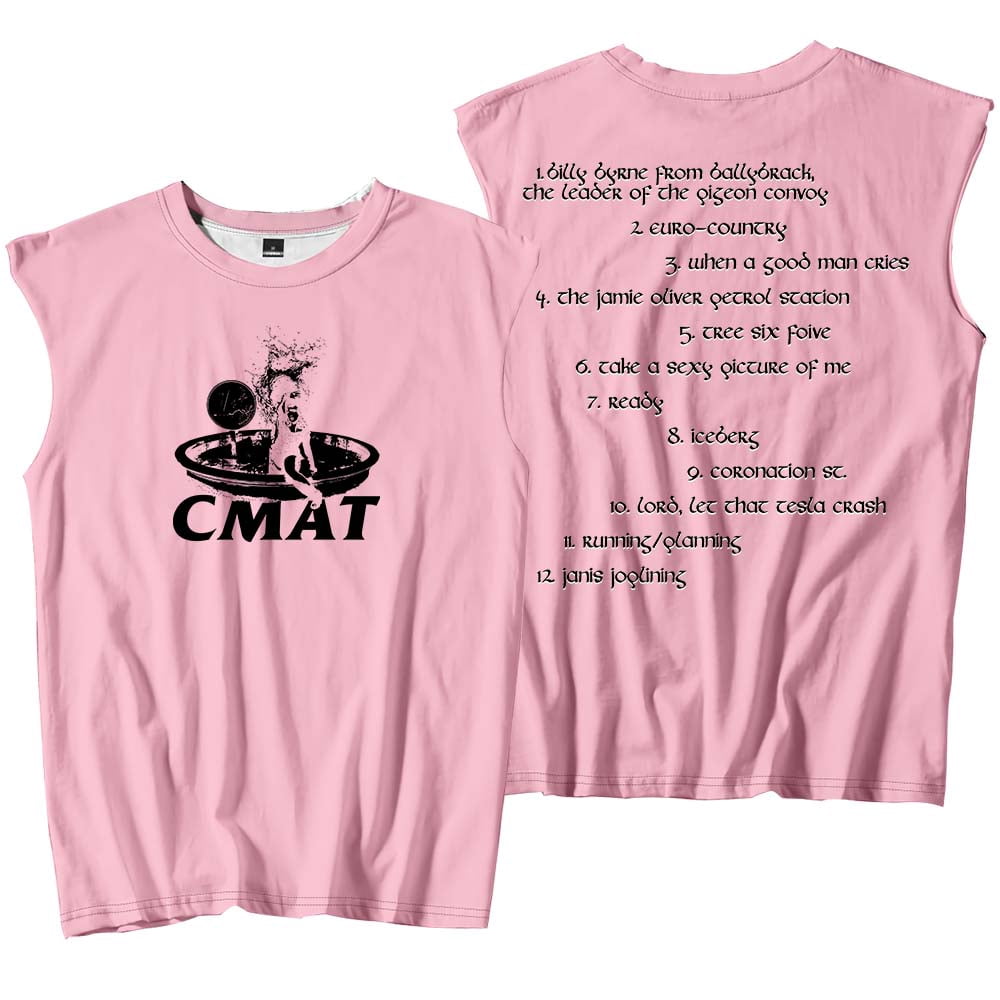 CMAT Euro-Country Album Merch Tank Tops Sleeveless T-Shirt port Vest ...