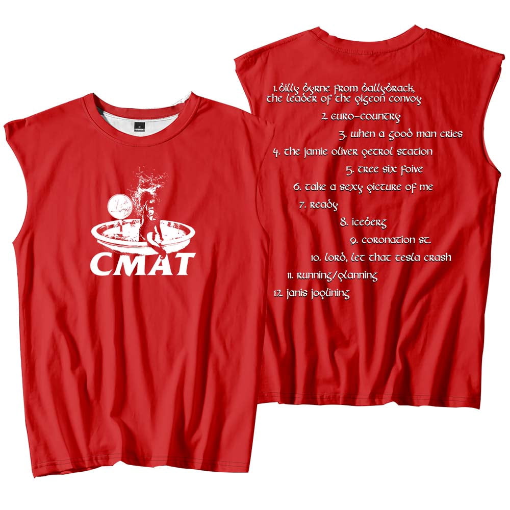 CMAT Euro-Country Album Merch Tank Tops Sleeveless T-Shirt port Vest ...