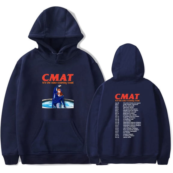 CMAT It's the Euro-Country Tour 2025 Merch Hoodies Women Men Casual Long Sleeve Sweatshirt Clothes