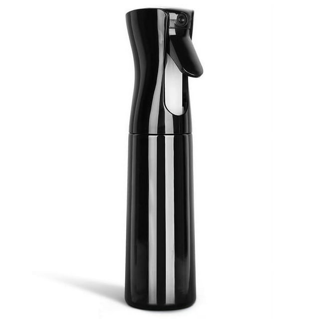 CMBS Continuous Hair Spray Bottle Black Mister Water Mist Sprayer
