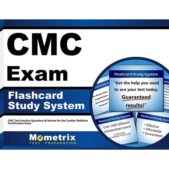CMC Exam Flashcard Study System : CMC Test Practice Questions & Review for the Cardiac Medicine Certification Exam (Cards)