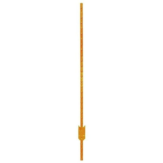 CMC Steel Orange T-Post 6.0 ft. Clips American