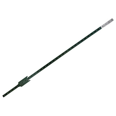 CMC Steel TP125PGN055 Fence T Posts, Steel-Studded, 5-1/2 Foot