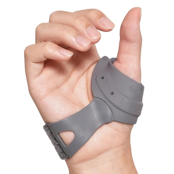 CMC Thumb Brace - CMC Joint thumb arthritis brace for Osteoarthritis Pain, Flexible Thumb Stabilizer & Support for Arthritis Pain Relief for Women and MenRight Hand - Small