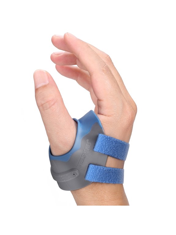 CMC Thumb Brace - Comfortable Thumb Splint for CMC Joint Pain, Osteoarthritis, Tendonitis, Arthritis,Stabilizes Thumb CMC Joint Without Limiting Hand Function(Blue,Right Hand, XS)