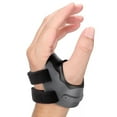 thumbnail image 1 of CMC Thumb Brace for Osteoarthritis - with Shape-memory Restriction Splint, CMC Joint Stabilizer, Basal Thumb Arthritis Pain Relief and Support for Women and Men (Black, Left Hand, Small), 1 of 11