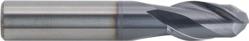 CME 5-Piece Carbide End Mills Set - Ball Nose, 11/64" Diameter, TiAlN Coated, 4 Flute, Center Cutting