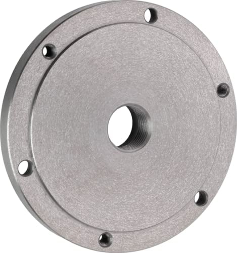 CME 8" 1 1/2"-8 Threaded Lathe Chuck Backing Plate, Fits Self-Centering ...
