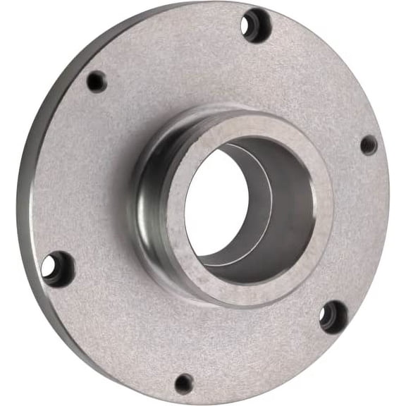 CME 8" L00 Long Taper Lathe Chuck Backing Plate, Fits Self-Centering (Scroll) Chucks