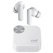 CMF Buds 2a Wireless Earbuds Active Noise Cancelling 42dB Hybrid ANC Bluetooth Headphones, 12.4mm Dynamic Driver for Big Bass, 4 Mic Clear Call, Sport Ear Buds for iPhone, Android, Light Grey