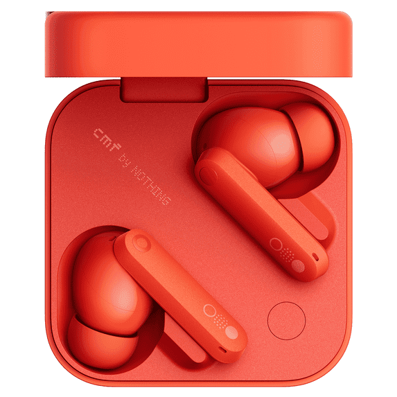 CMF Buds Pro 2 Wireless Earbuds with Smart Dial, 50dB Hybrid Noise Cancelling Earbuds Wireless Bluetooth 5.4, 11mm Bass with LDAC, 6 Hi-Res Audio Mics, 43H Playtime, Fast Charging Case, Orange