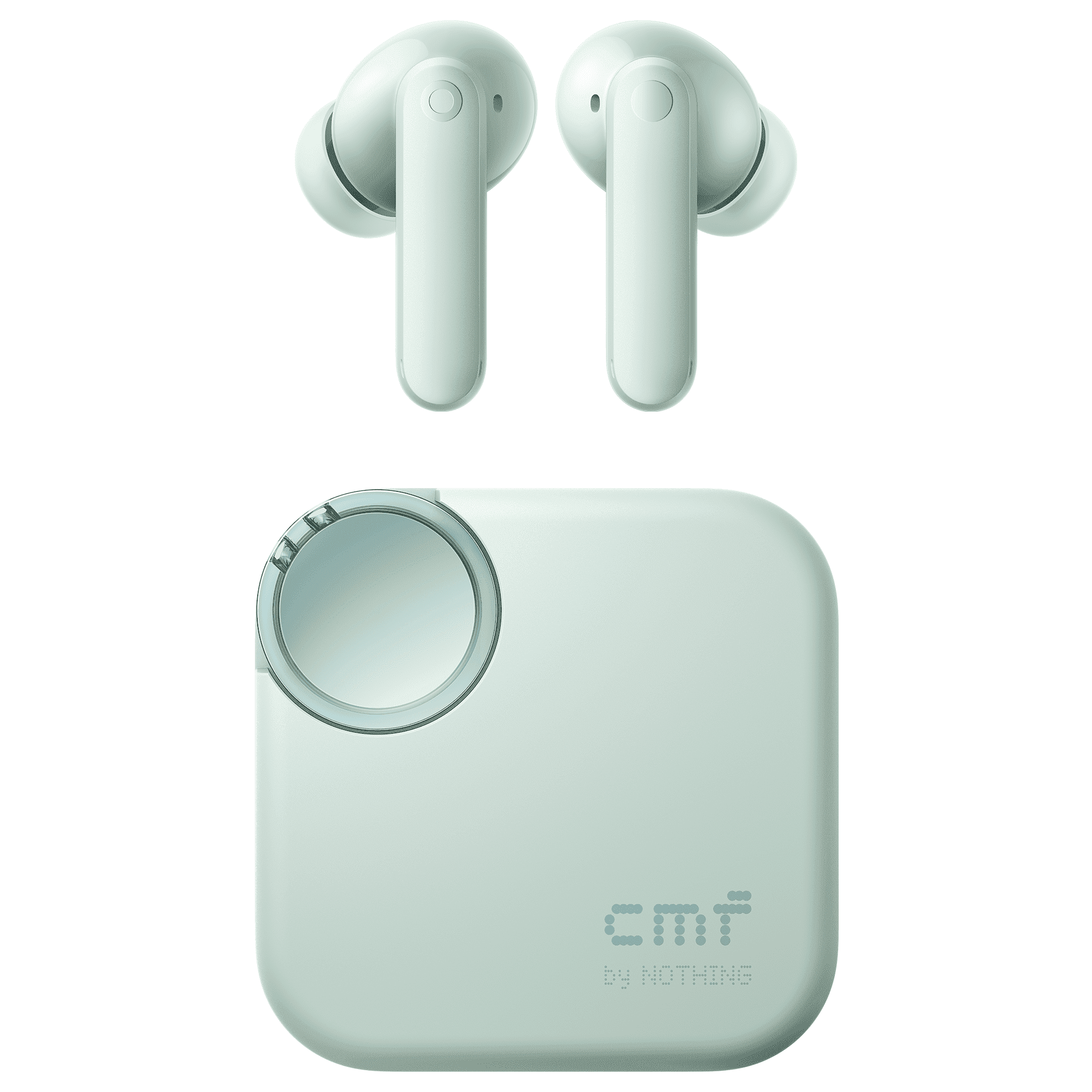 CMF By Nothing Buds 2 48dB Hybrid ANC True Wireless Earbuds, Strong and Comfort Noise Cancelling, Ultra Bass and Dirac Sound, in-Ear Detection, 55H Playtime, 6ENC Mics, Bluetooth 5.4Light Green