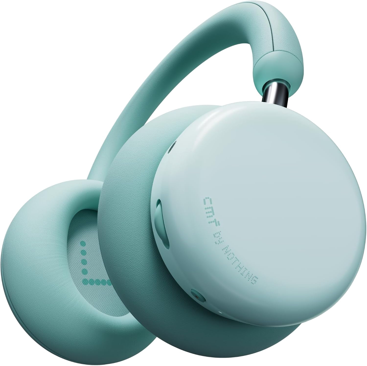 CMF by Nothing Headphone Pro Active Noise Canceling Wireless Headphones Bluetooth 5.4 Over The Ear Headset, 50H ANC Playtime, Bass&Treble Slider, Custom EQ&Spatial Audio, Hi-Res LDAC, Light Grey
