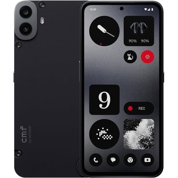 Nothing CMF by Nothing Phone 1 5G Dual SIM 256GB ROM 8GB RAM GSM Unlocked - Black