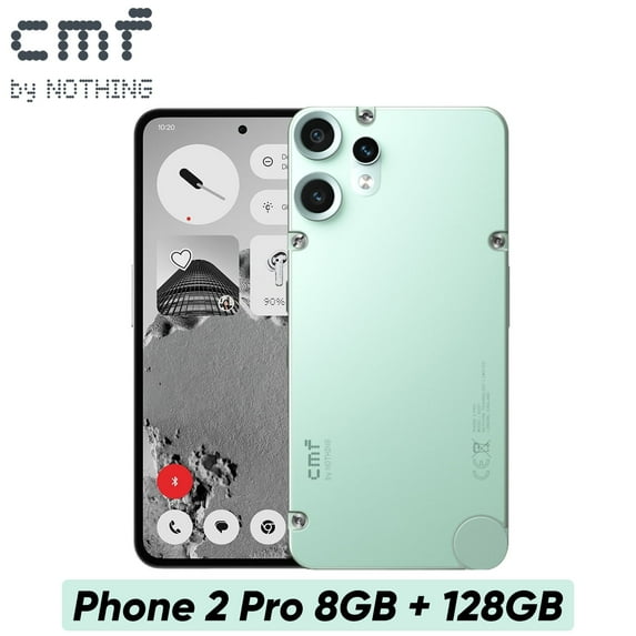 CMF Phone 2 Pro Smartphone, Android Cell Phones Unlocked, 50 MP Camera, 6.67" AMOLED Display, 5000mAh,NFC, 8+128GB,Light Green