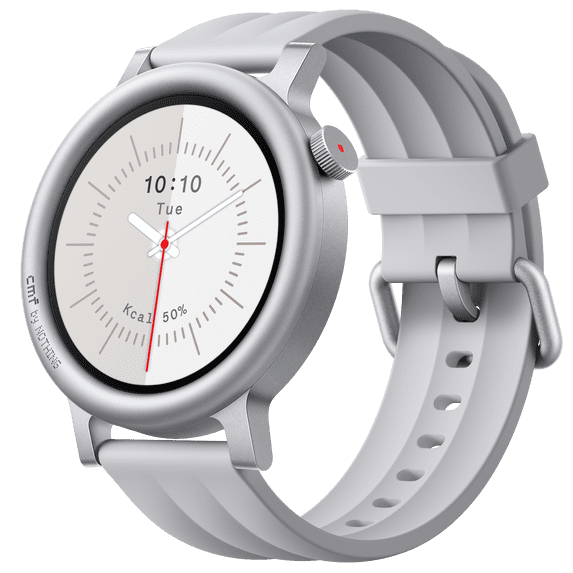 CMF BY Nothing Watch 3 Pro Smart Watch for Men Women, Bluetooth Calling, AI Energy Score, 13-Day Battery Life, Built-in Monitoring System, GPS, 130 Sport Modes, Android iOS, IP68 Ash Grey
