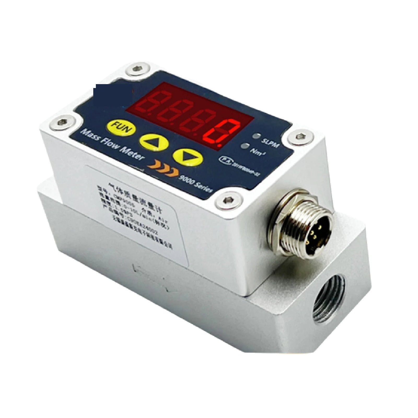 CMF9002 Digital Thermal Mass Flow Meter For Air Oxygen Nitrogen Gas ...