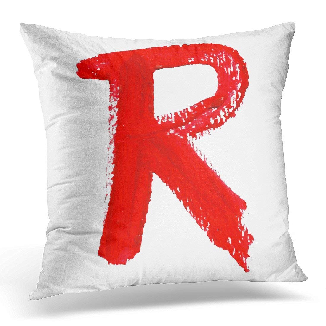 CMFUN ABC R Red Handwritten Letters on White Acrylic Colors Alphabet ...