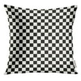 thumbnail image 1 of CMFUN Chequered Checkered Flag Racing White Race Pillow Case 20x20 Inches Pillowcase, 1 of 1