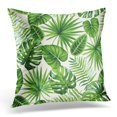 thumbnail image 1 of CMFUN Green Painting Tropical with Exotic Palm Leaves Floral Pillow Case Pillow Cover 20x20 inch, 1 of 1