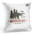 thumbnail image 1 of CMFUN Vintage Wild Emblem Retro Wilderness Patch and Rough Badge with Letterpress Effect Custom Wanderlust Pillow Case Pillow Cover 18x18 inch, 1 of 1