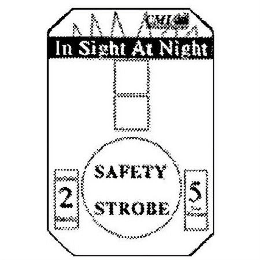 CMI 20101036T RED Safety Strobe Light