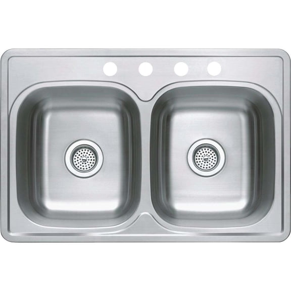 CMI 33x22x8 Dbl Ss Sink 482-8265