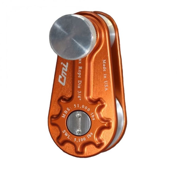 CMI Aluminum Arborist Block - 3/4" Rope