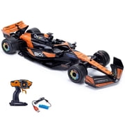 CMJ RC Cars McLaren MCL38 - 114 Scale - Orange & Black Remote Control Vehicle, 2.4Ghz Racing Toy, Rechargeable Battery, Licensed Formula 1 Model