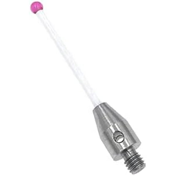 CMM Touch Probe Stylus 3mm Ruby Ball Tips M4 Thread Ceramic Stem 40mm ...