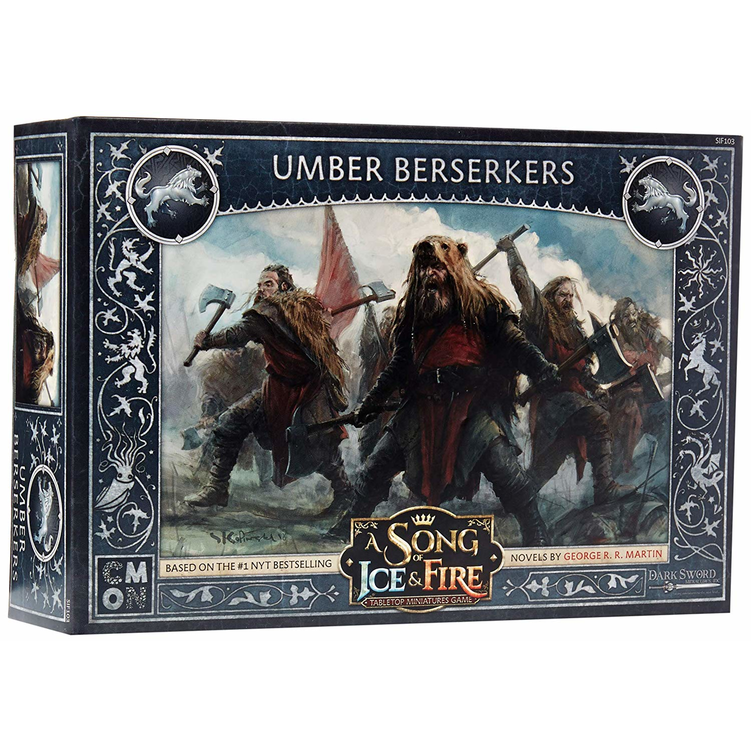 CMON A Song of Ice and Fire Tabletop Miniatures Game Umber Berserkers Unit Box | Strategy Game for Teens and Adults | Ages 14+ | 2+ Players | Average Playtime 45-60 Minutes | Made - image 1 of 8