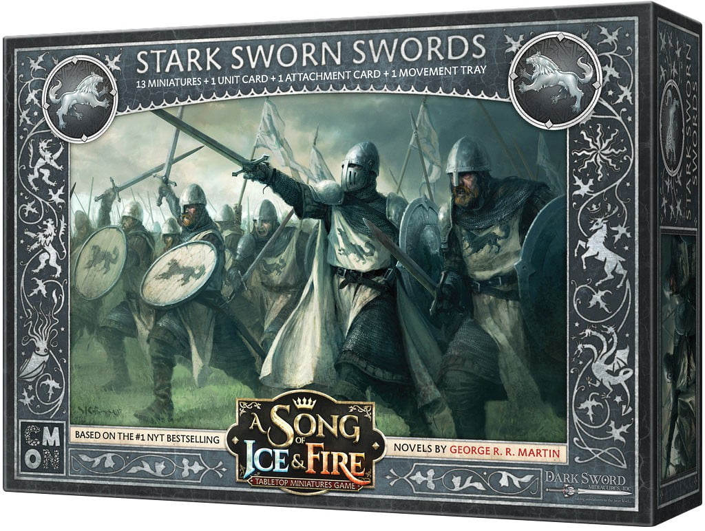 CMON A Song of Ice & Fire: Tabletop Miniatures Game - TMG Stark Sworn Swords