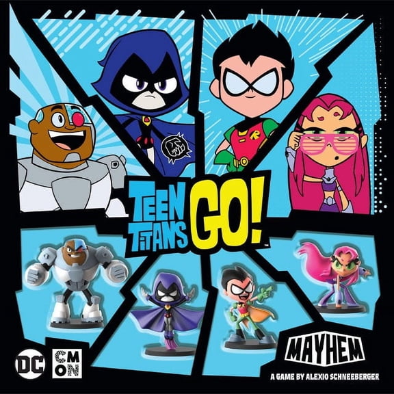 CMON Games Teen Titans Go Mayhem Board Game CMN TTG001