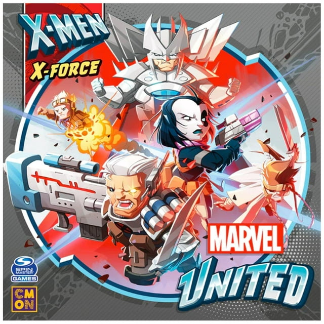 CMON Marvel United XMen XForce Expansion Kickstarter Exclusive