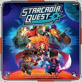 CMON Starcadia Quest Board Game | 2-4 Players | Science Fiction RPG Family Game