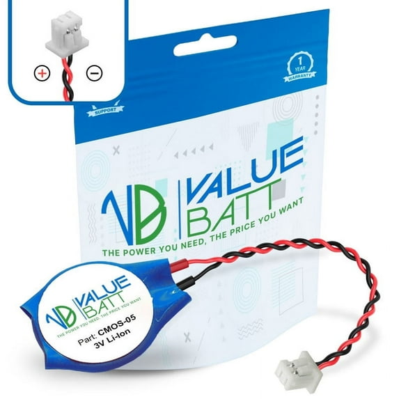 CMOS BIOS RTC Battery HP ELITEBOOK 6570B 8530P 8570P 8560W 8570W CR2032 2-Pin