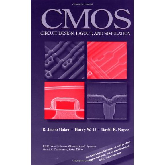 Pre-Owned CMOS Circuit Design, Layout, and Simulation (Hardcover) 0780334167 9780780334168