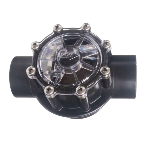 CMP 25830-250-000 Hydroseal Black Check Valve 2.5" Socket x 3" Spigot