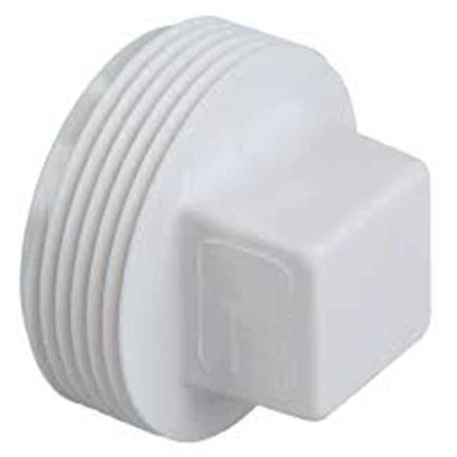 CMP CMP25520050010 2 in. Male Threaded Plug - White - Walmart.com