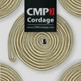 thumbnail image 1 of CMP Group CDL1225WG 0.5 in.-25 ft. Nylon Double Braid Dock Line, White & Gold, 1 of 4