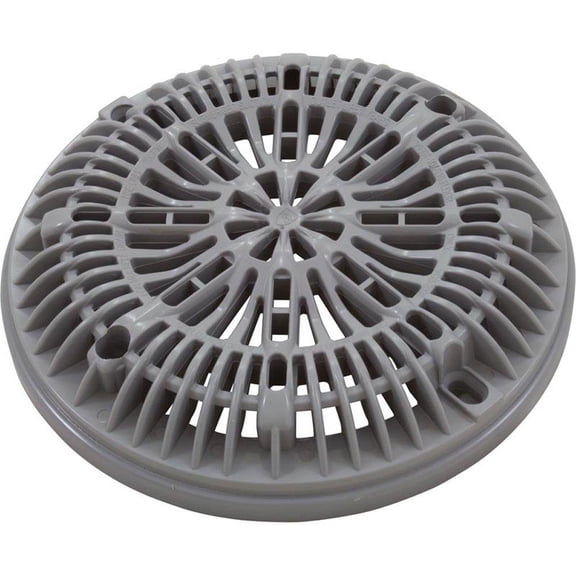 CMP Vinyl Liner Pool Main Drain Ring, 8" Galaxy Lid (Gray) 25548-001-000