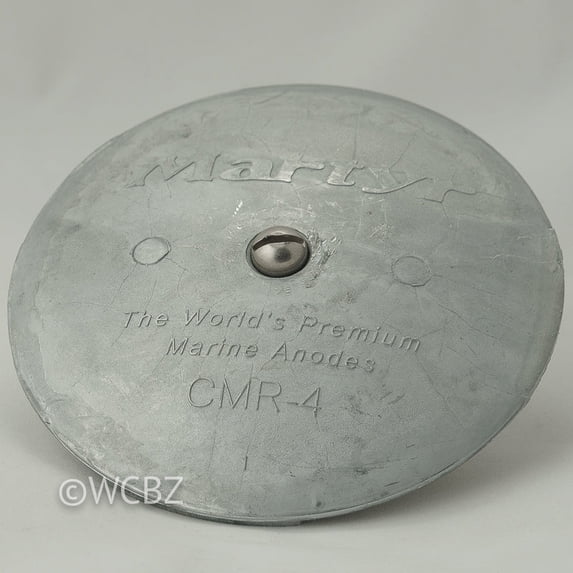CMR-4 Rudder Button - Zinc -