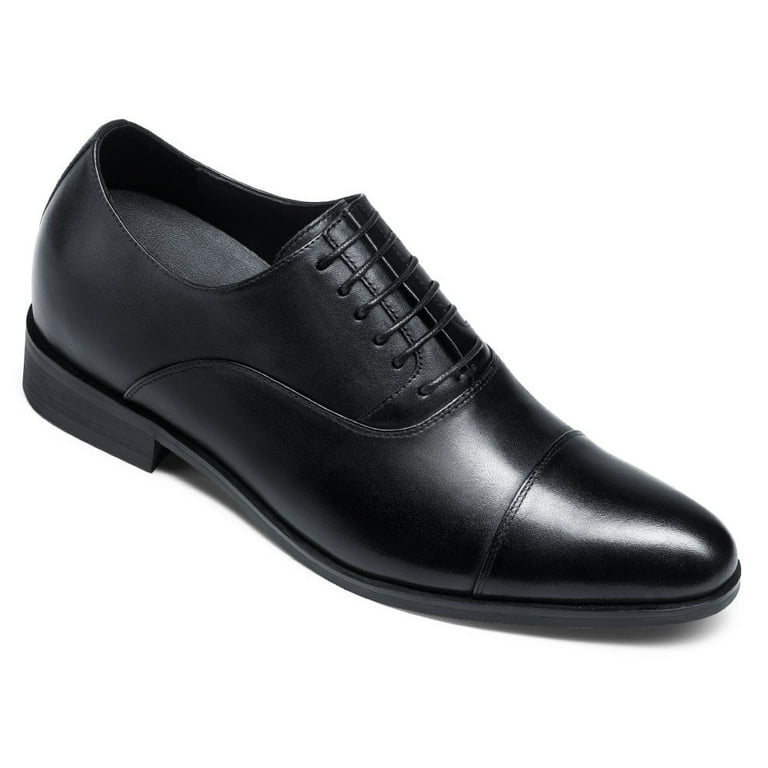 CMR CHAMARIPA 7CM / 2.76 Inches Oxfords Black Elevator Dress  display picture 1