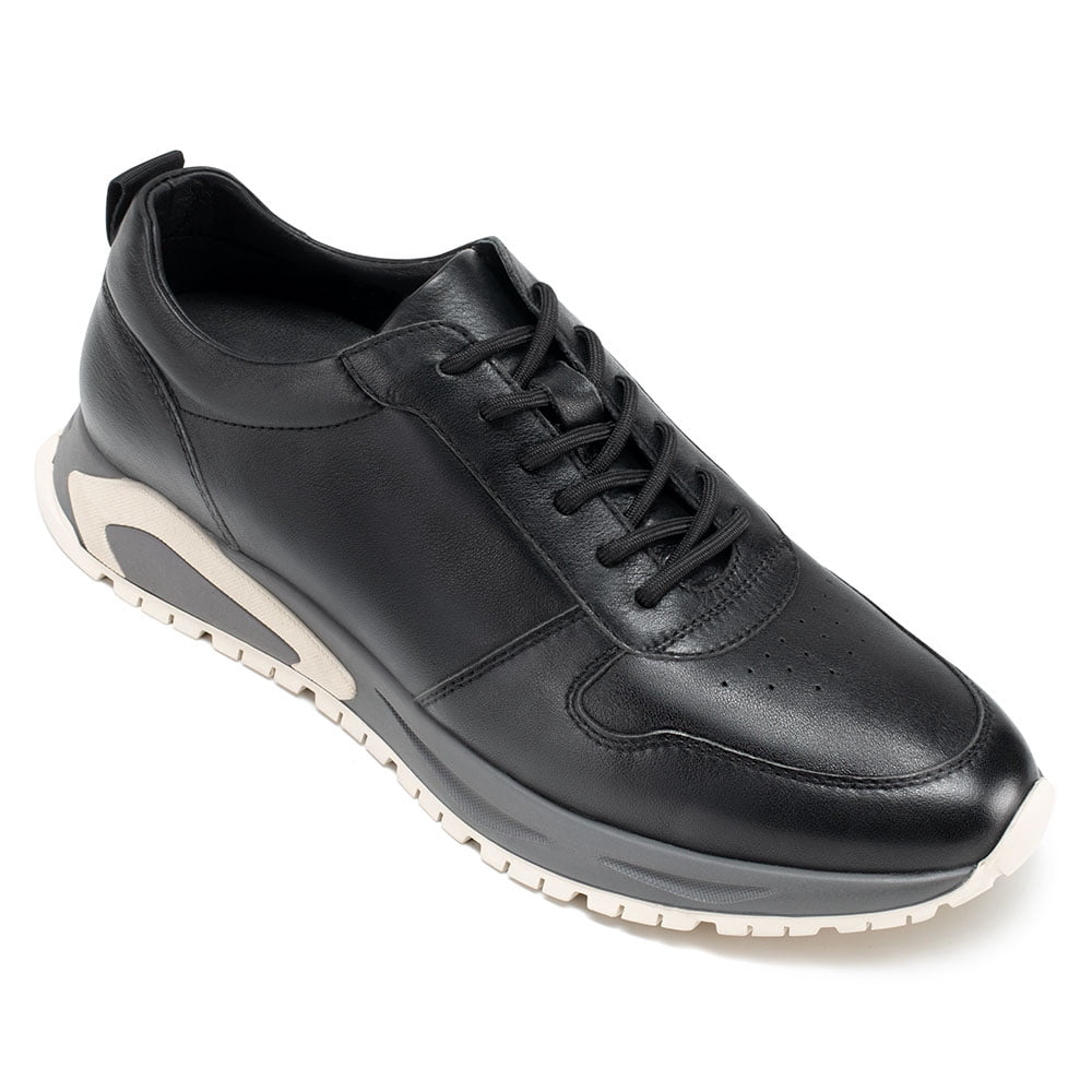 Chamaripa Black Leather Elevator Sports Shoes Egypt Ubuy