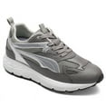thumbnail image 1 of CMR CHAMARIPA Elevator Shoes For Men - Gray Microfiber & Mesh Sneakers 8CM / 3.15 Inches, 1 of 9