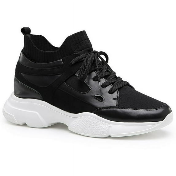 CMR CHAMARIPA Elevator Shoes For Men - Height Increasing Sneakers- Knit Breathable Sneakers 8CM / 3.15 Inches